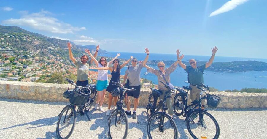 Nice: Panoramic French Riviera E-Bike Tour - Detailed Breakdown of Stops