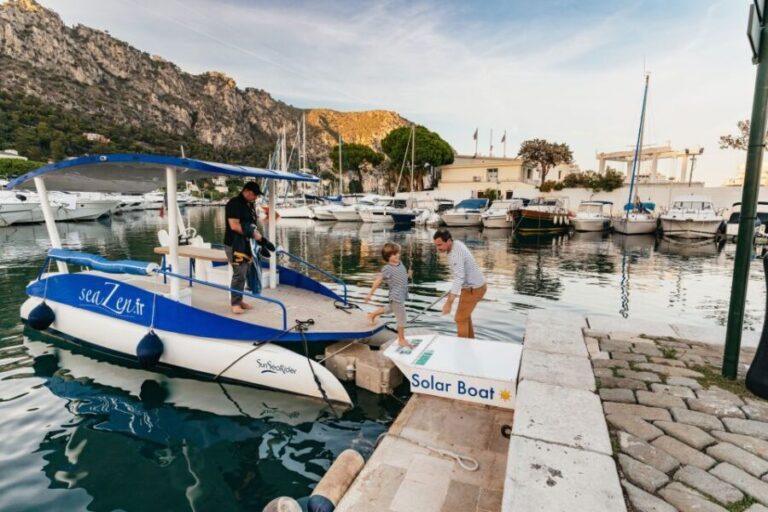 Nice: Private Sunset Tour on Solar Powered Boat - The Practicalities and Comfort