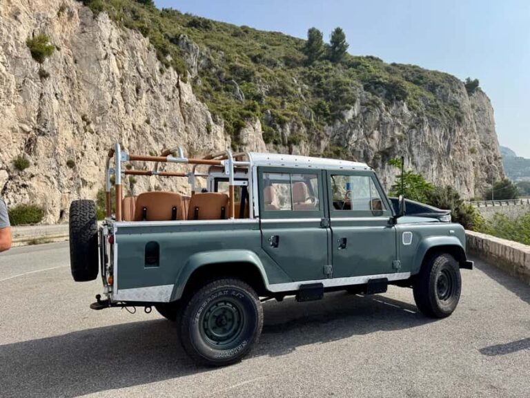 Nice: Ride the Riviera in a Defender with discovery of Eze - What Makes This Tour Stand Out