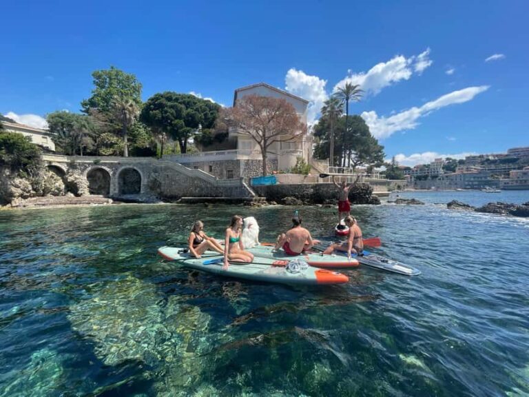 Nice: Villefranche-sur-Mer E-Bike and Paddleboard Tour - The Charm of Villefranche-sur-Mer
