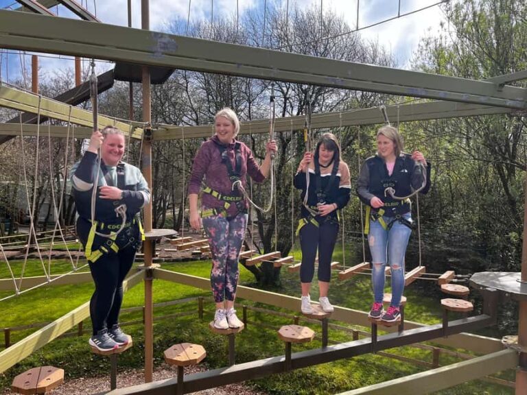 North Devon: SkyTrail High Ropes Course - The Challenges and Experience Details