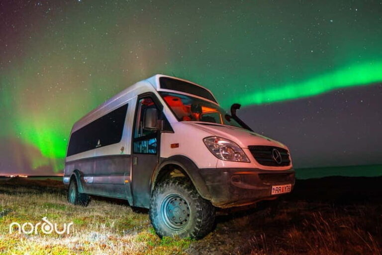 Northern Lights & Hot Choco: Private 4x4 Tour from Reykjavik - The Route and Locations