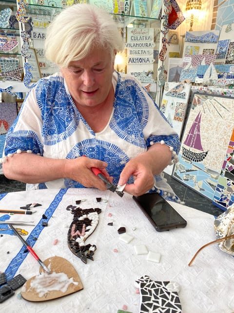 Olhão: Art Mosaic 2 hours Workshop by MosaicOlhão - The Experience and Atmosphere