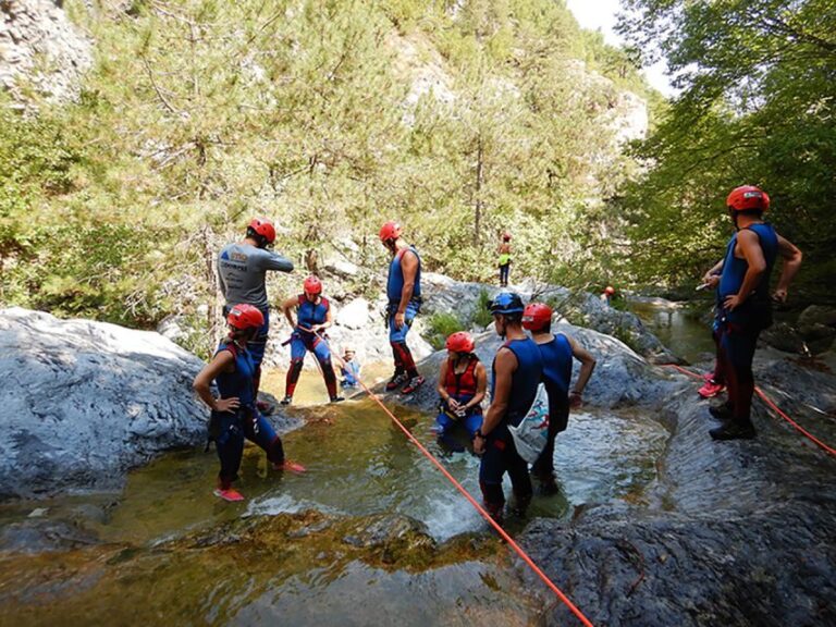 Olympus Canyoning Course: Entry to Intermediate - The Itinerary – What You Can Expect