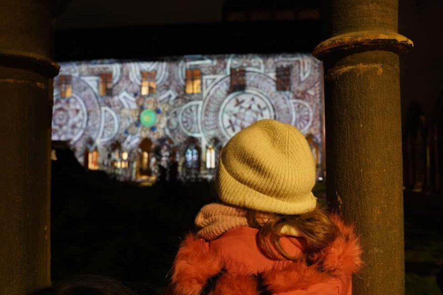 "Once Upon a Night" sound and light show and entrance to the Unterlinden Museum - The Museum Visit: What You Get with Your Ticket