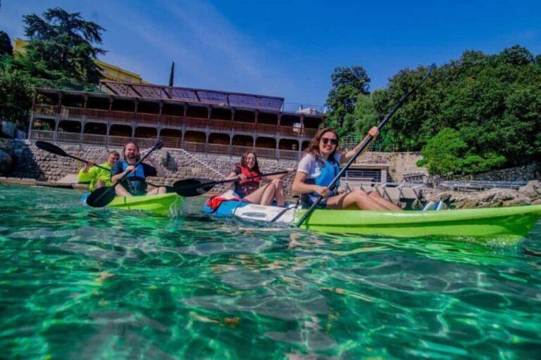 Opatija: Explore kayak adventure - What’s Included and What to Bring