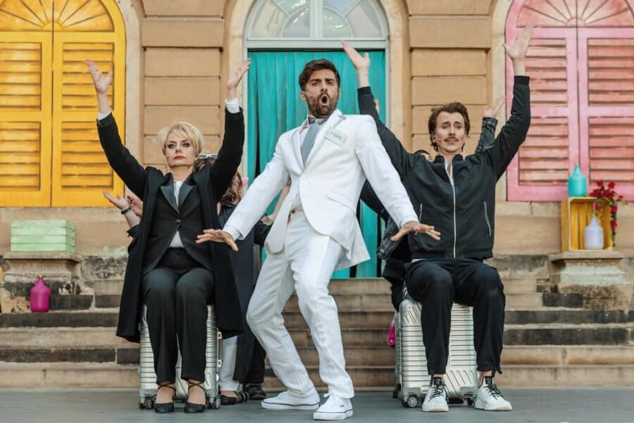 Open Air Musical: Ticket for the musical "Santa Maria" at Schloss Übigau - Price and Value