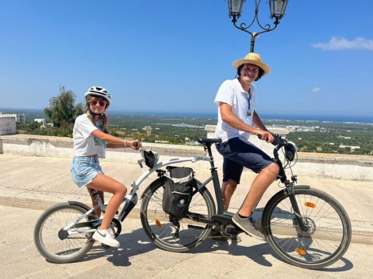 Ostuni: E-Bike Tour with a Glass of Wine & Bruschetta - What Makes This Tour Special