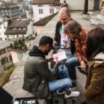 Outdoor Escape Game with Augmented Reality trough Zurich - Exploring the Missions