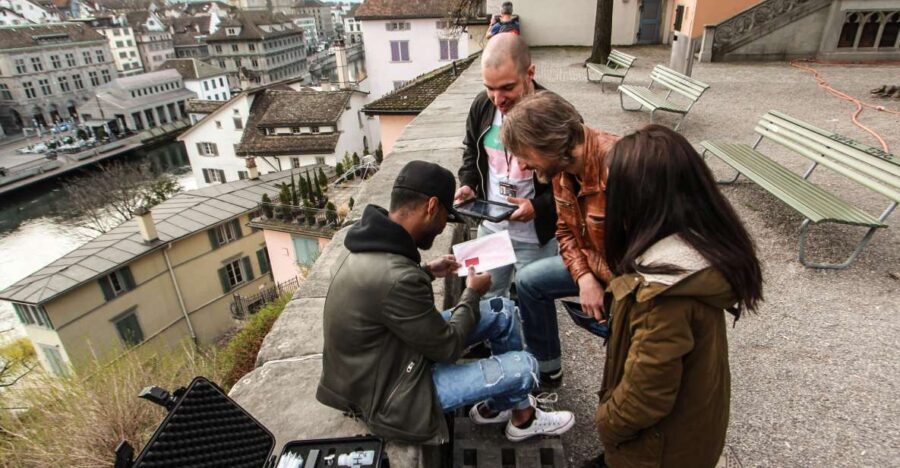 Outdoor Escape Game with Augmented Reality trough Zurich - Exploring the Missions