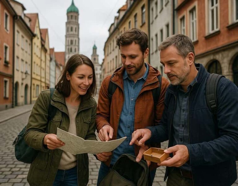 Outdoor Escape Game with Mystery Backpack Augsburg: The Merchant's Seal - The Journey Through Augsburg’s Historic Heart
