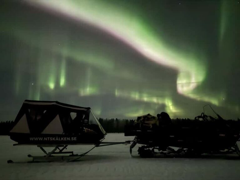 Överkalix - Lapland : Aurora Sled - The Ride and the Landscape