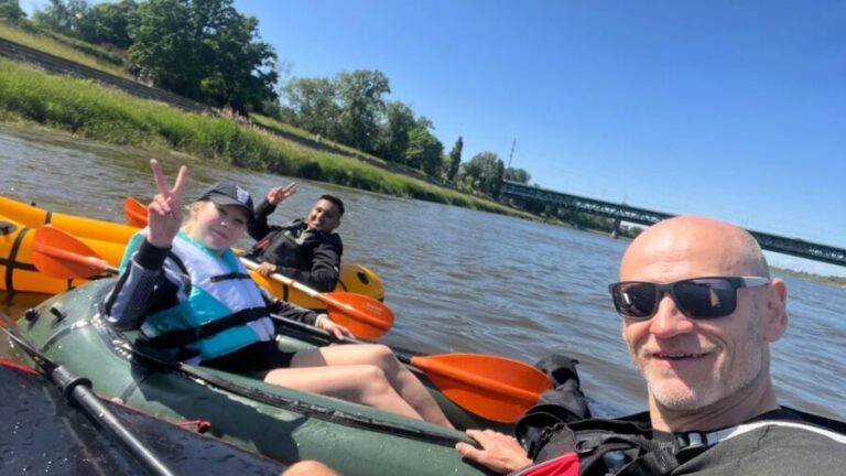 Packrafting kayaking guided tour Vistula river Warsaw Poland - The Itinerary in Detail: What to Expect