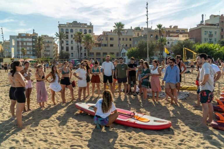Paddlesurf Lesson in Barcelona - The Equipment and Extras Included