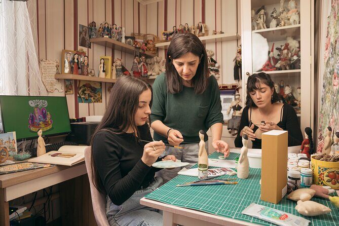 Paint Your Own Traditional Doll - The Experience in Action