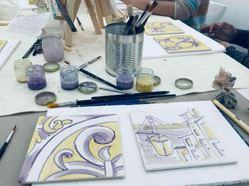 Paint Your Tile and Create Your Unique Piece in an Art Gallery in Lisbon - Detailed Breakdown of the Workshop Itinerary