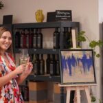 Painting uncorked art and enjoying wine in Frankfurt am Main - The real experience behind the scenes