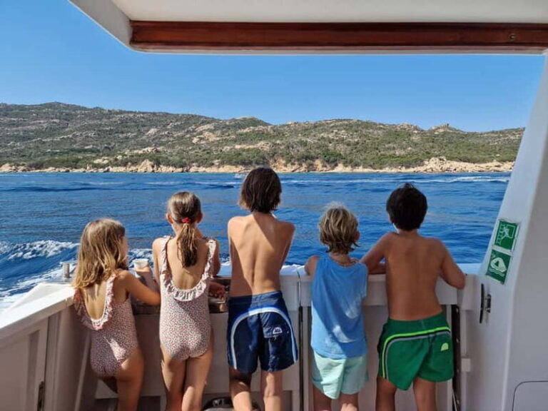 Palau: La Maddalena Archipelago Comfort Boat Tour with Stops - The Boat and Onboard Experience