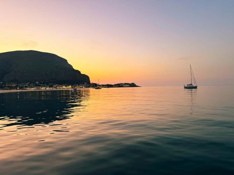 Palermo: Mondello at Sunset with a Swim and Aperitif - The Itinerary Breakdown