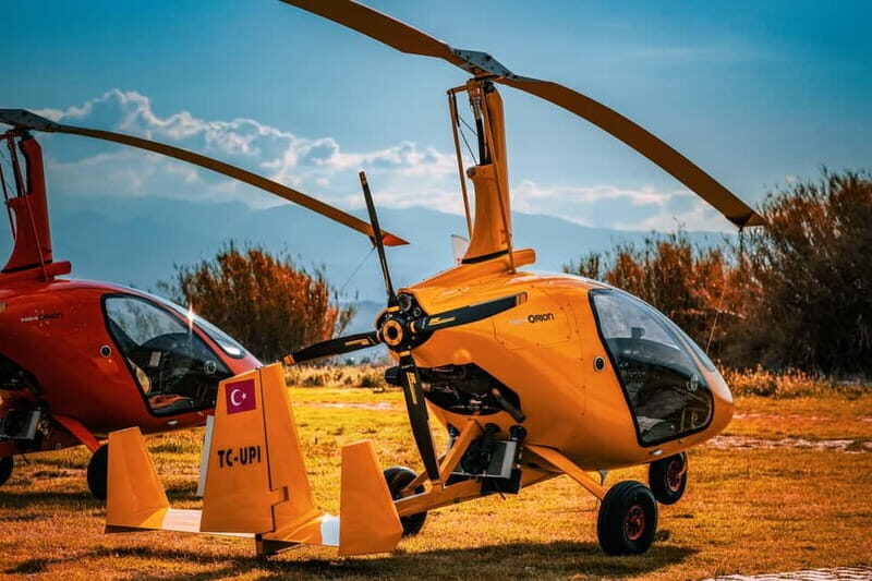 Pamukkale: Gyrocopter Flight Over the Travertines - The Experience: What It Feels Like