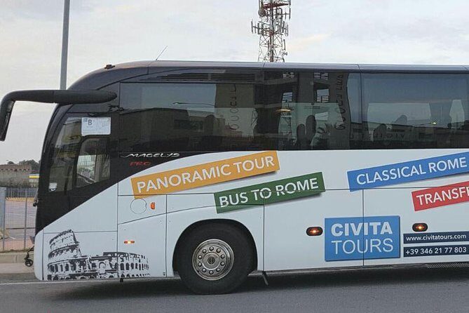 Panoramic Tour of Rome by Bus from Civitavecchia - The Itinerary: What You’ll Actually See