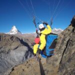 Paragliding mountain flight - The Experience Through the Eyes of Others