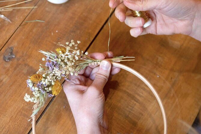 Paris 1e: Preserved Flower Wreath Workshop - Is it Worth the Price?