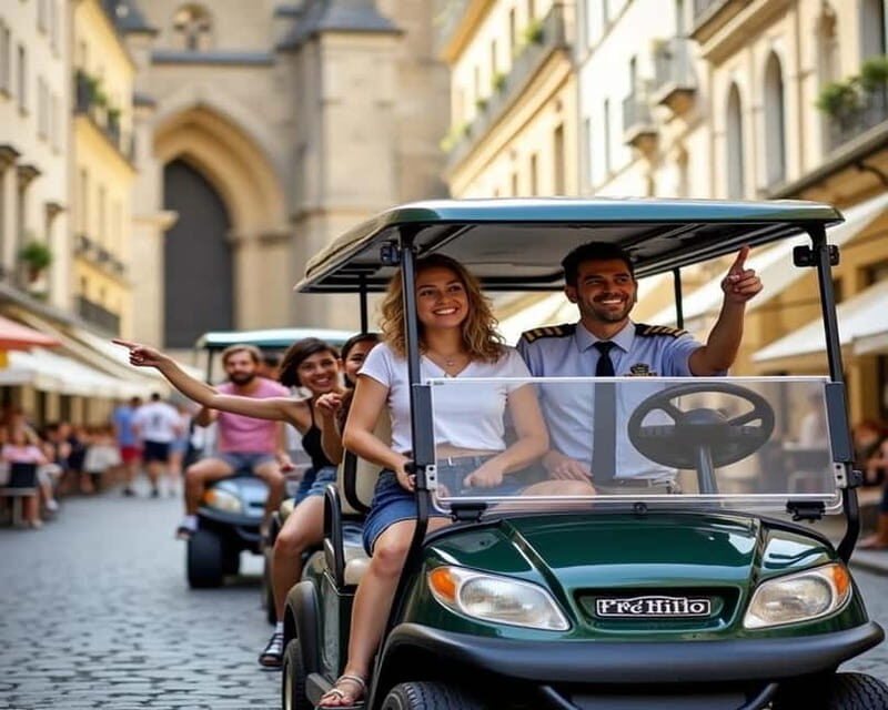 Paris: 2-Hour Landmark Golf Cart Tour - The Experience of Riding in a Golf Cart