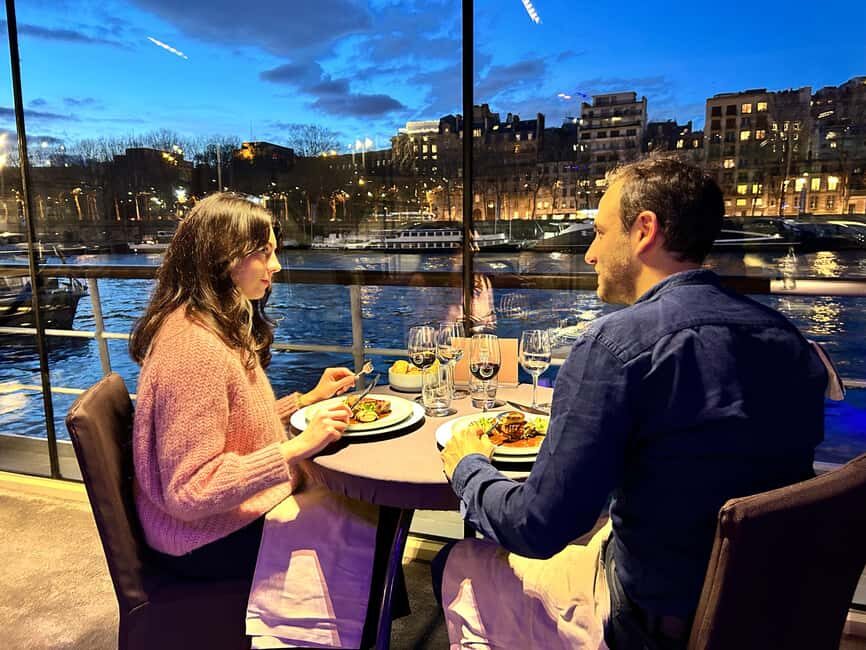 Paris: 3-Course-Dinner Cruise with Wine on the Seine River - The Practical Details