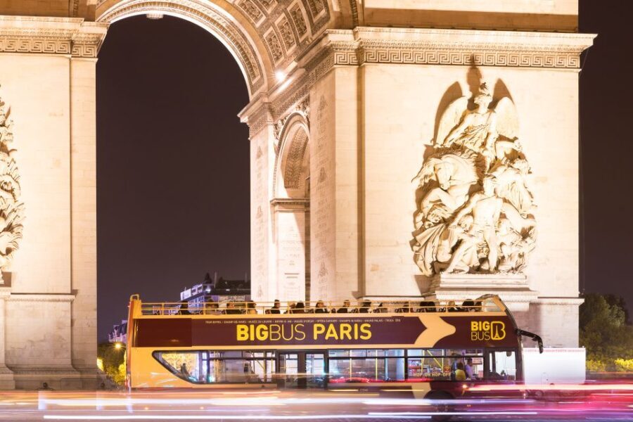 Paris: Big Bus Hop-on Hop-off Tour & Panoramic Night Tour - The Seine River Cruise: A Bonus Feature