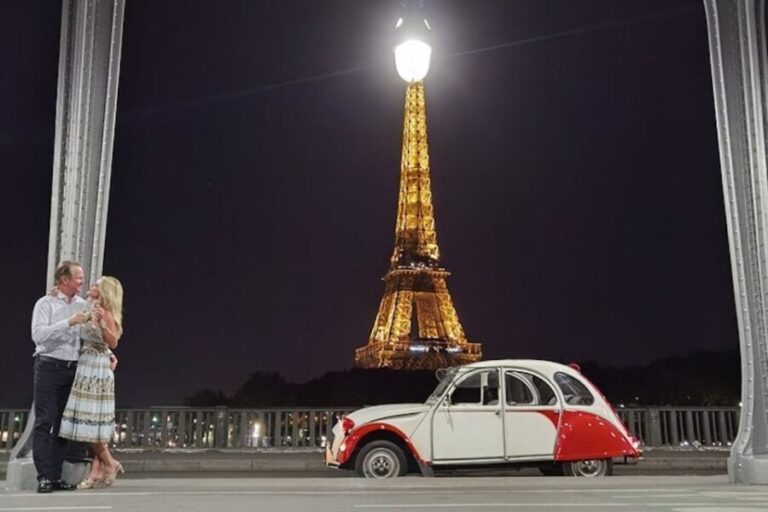 Paris: City Sightseeing Tour at Night in Vintage Car - The Itinerary Breakdown: What You’ll See and Experience