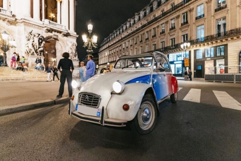 Paris: Discover Paris by Night in a Vintage Car with a Local - A Few Considerations