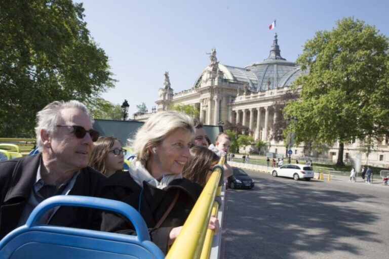 Paris: Hop-on Hop-off Bus Tour & Seine Cruise Bundle Tour - Deep Dive into the Stops and Sights