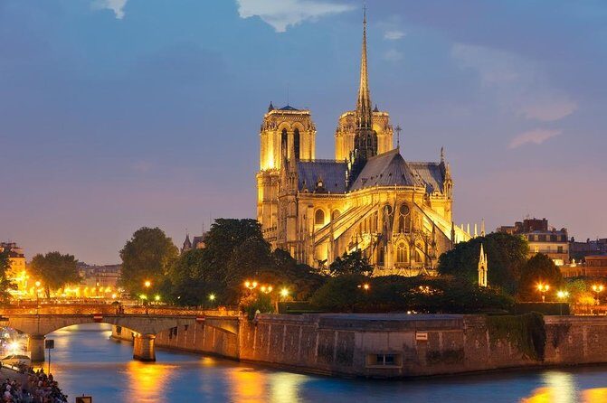Paris Lights Evening Bus Tour with Eiffel Tower Summit Option - How the Tour Is Structured