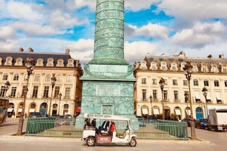 Paris: Most Iconic Monuments Guided Tour by Tuk Tuk - The Experience: What Makes It Stand Out