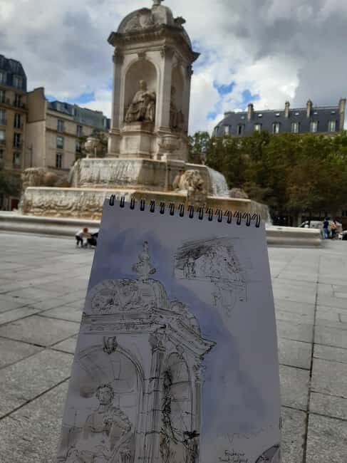 Paris: Plein Air Sketching Course, Drawing & Watercolor - What to Expect From the Tour