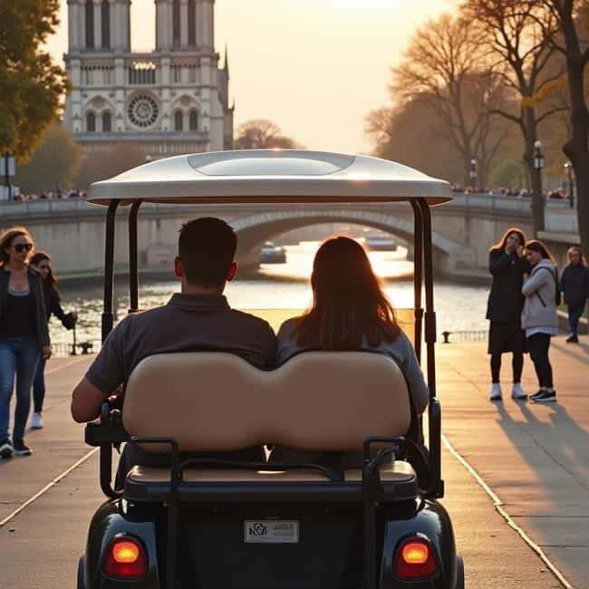Paris: Private Golf Cart Tour with Local Guide - The Itinerary Breakdown
