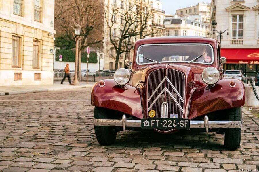 Paris: Private Guided City Tour in a Traction Avant or DS 21 - The Itinerary: What You Can Expect