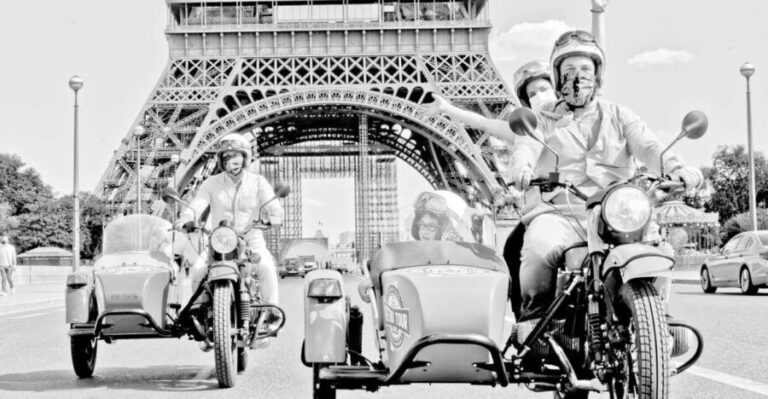 Paris: Private, Tailor made, Guided Tour on Vintage Sidecar - The Itinerary: What to Expect