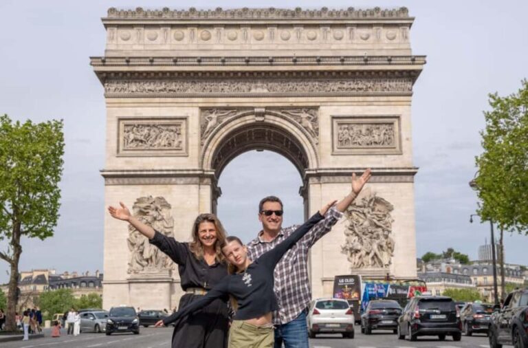 Paris: Professional Photoshoot at the Arc de Triomphe - Key Points