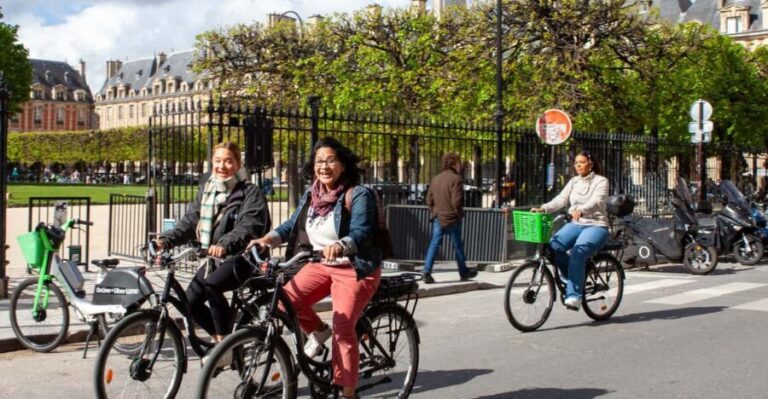 Paris: Scenic E-bike tour with optional Seine Cruise - What’s Included and What to Expect