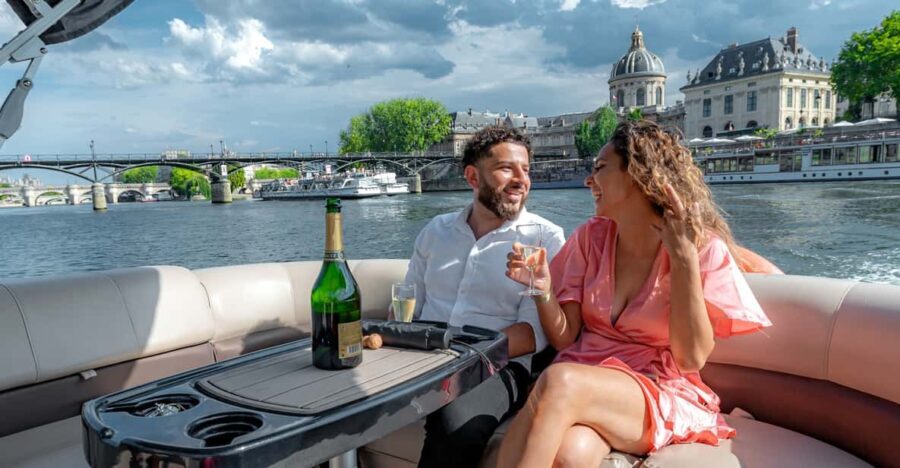 Paris: Seine River Private Guided Pontoon Boat Cruise - What to Expect During the Cruise