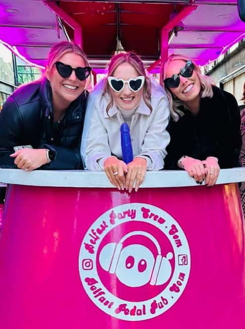 Party Bike tour of Belfast - The Group Dynamics and Atmosphere