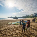 Pembrokeshire: Paddle Boarding At Tenby North Beach - The Guides and Equipment