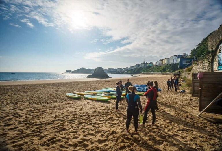 Pembrokeshire: Paddle Boarding At Tenby North Beach - The Guides and Equipment
