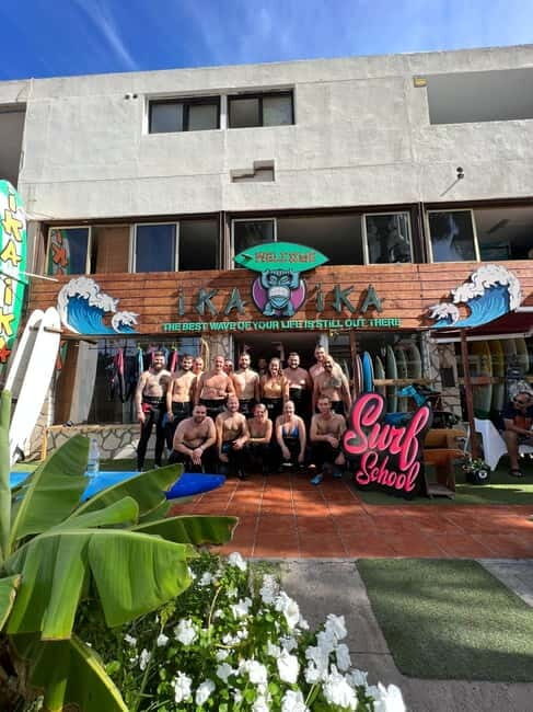 Playa de las Americas: lezione di surf con tutto incluso - Cosa aspettarsi durante la lezione di surf