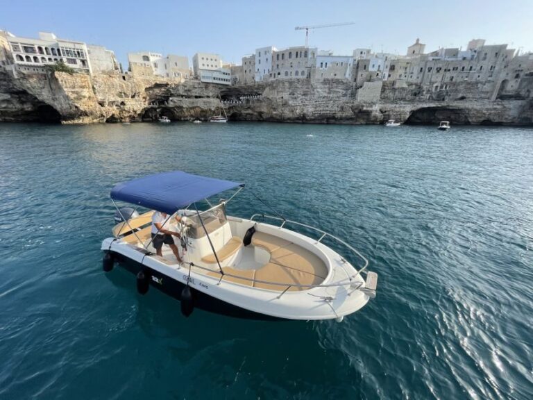 Polignano a Mare Caves and Grottos Tour by Boat with Spritz - The Experience in Detail