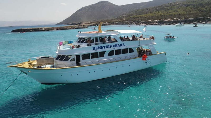 Polis: Blue Lagoon Boat Tour with Optional Barbecue Lunch - The Boat Experience