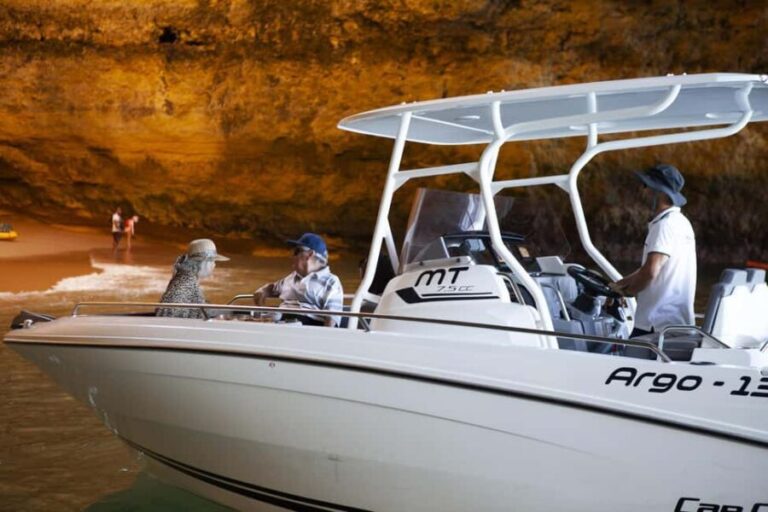 Portimão: Luxury Motorboat Early Bird Caves Trip - The Itinerary Breakdown