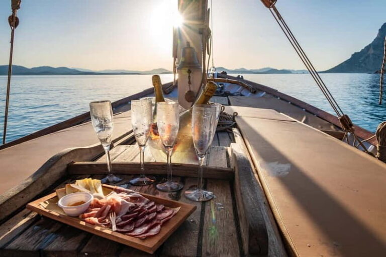 Porto San Paolo: Vintage Cruise Sunset Aperitif to Tavolara - The Itinerary Breakdown